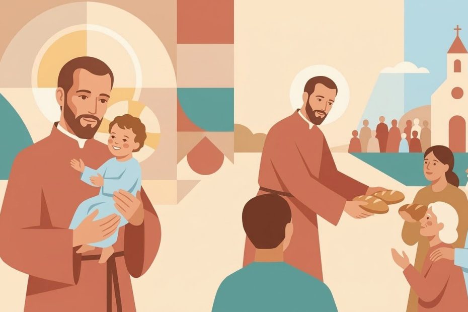 Prières pour Trouver un Emploi - Illustration prière catholique